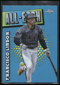 2025 Topps Chrome #CAE-10 Francisco Lindor Chrome All-Etch