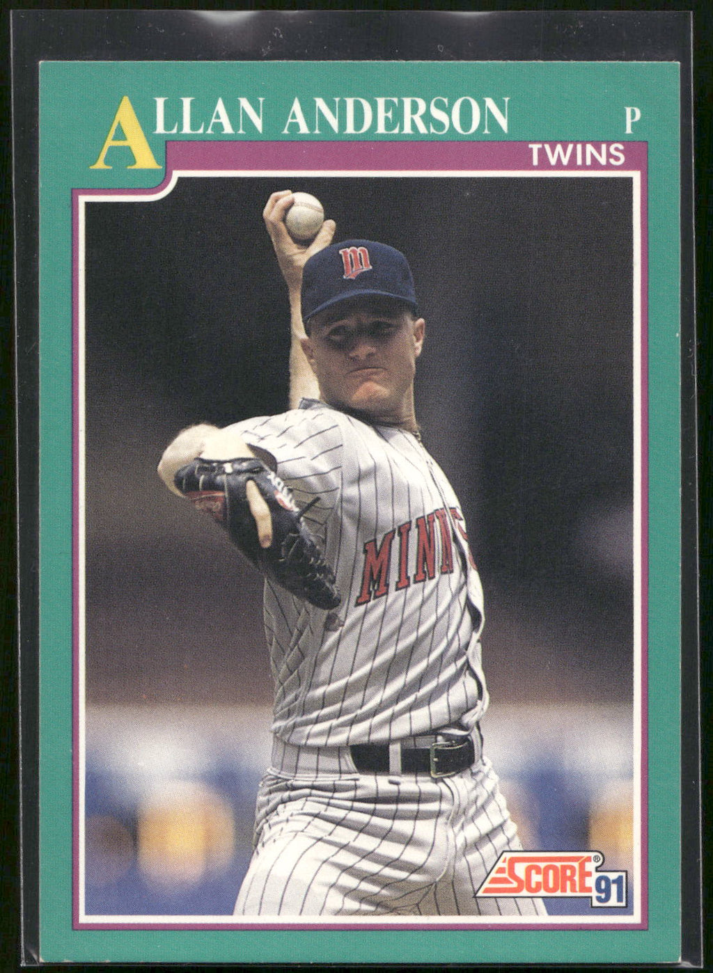 1991 Score #135 Allan Anderson