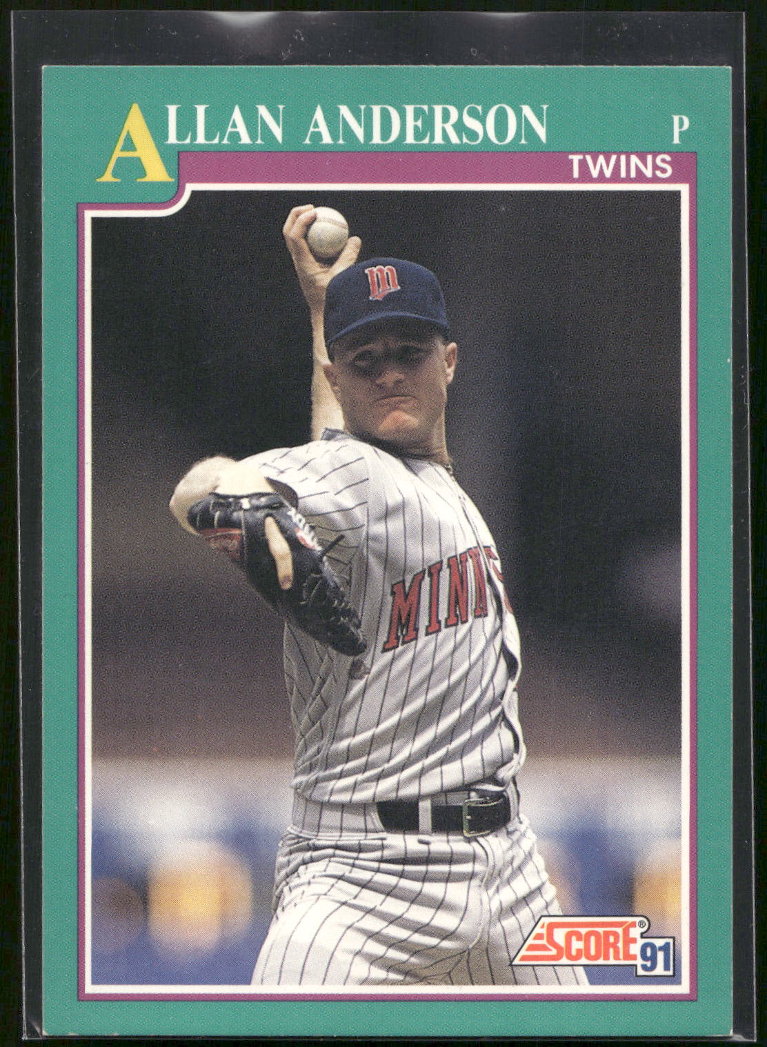 1991 Score #135 Allan Anderson