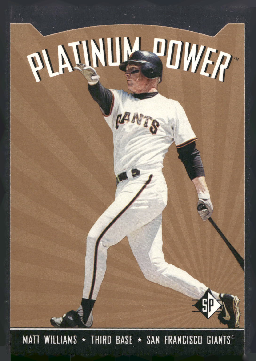 1995 SP #PP8 Matt Williams Platinum Power