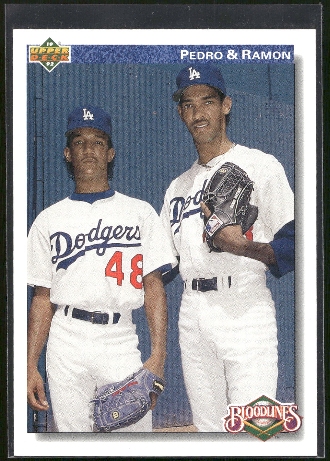 1992 Upper Deck #79 Pedro Martinez / Ramon Martinez