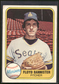 1981 Fleer #599 Floyd Bannister