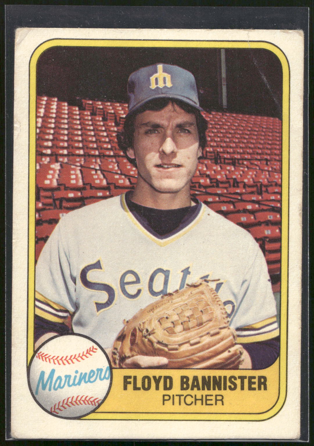 1981 Fleer #599 Floyd Bannister