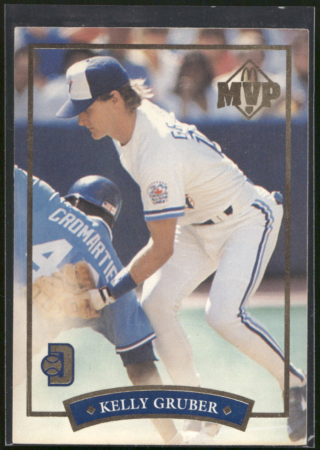 1992 Donruss McDonald's MVP #3 Kelly Gruber Blue Jays Gold