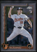 2025 Topps Chrome #166 Tomoyuki Sugano