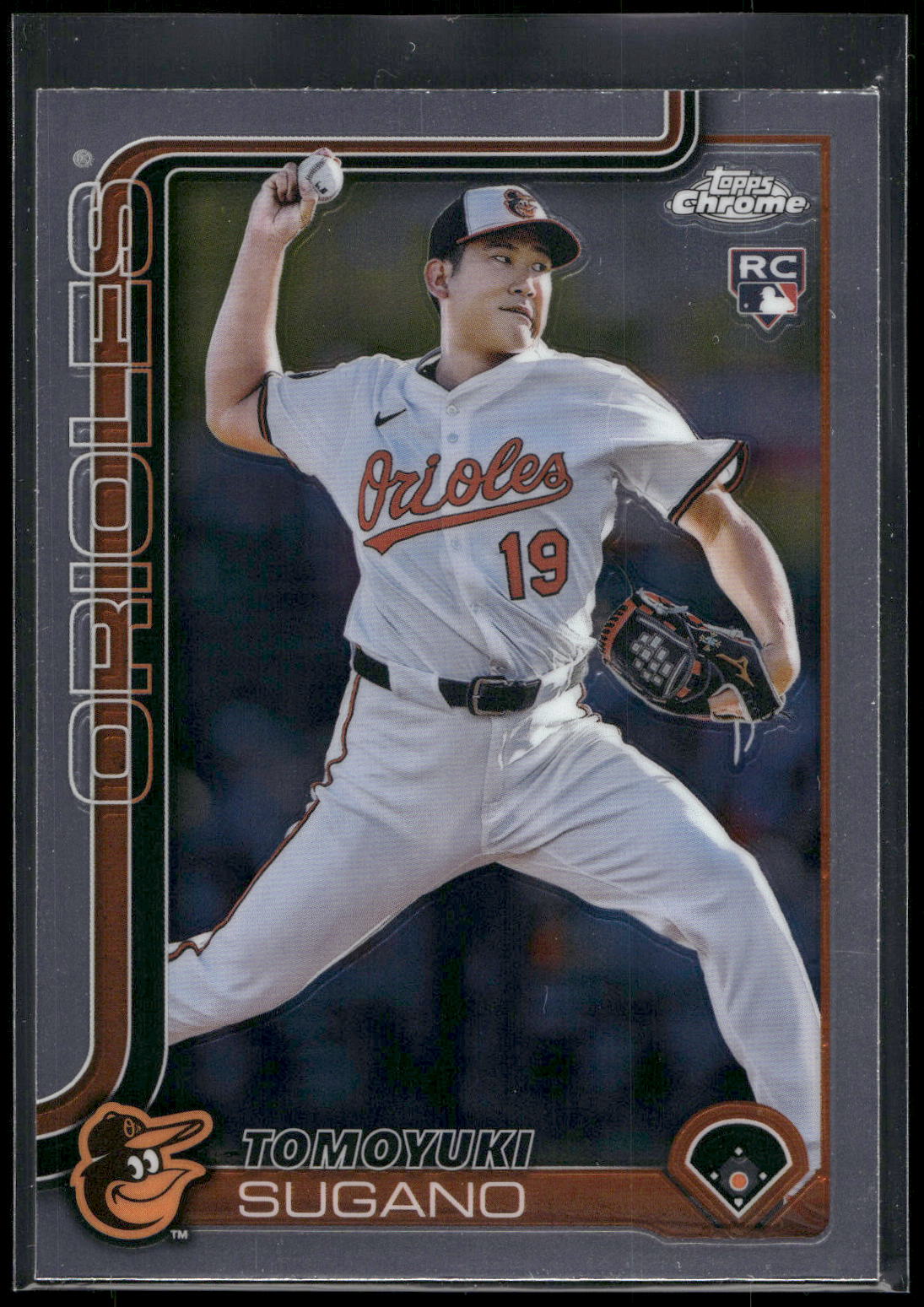 2025 Topps Chrome #166 Tomoyuki Sugano