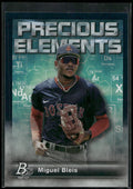 2023 Bowman Platinum #PE-17 Miguel Bleis Precious Elements