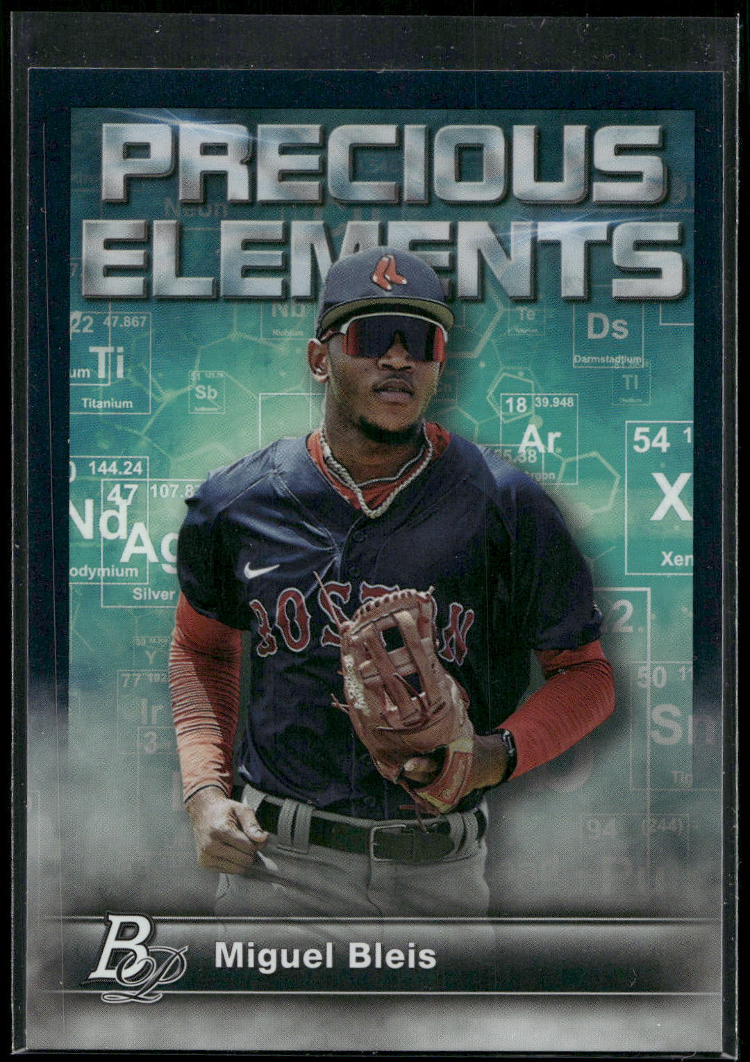 2023 Bowman Platinum #PE-17 Miguel Bleis Precious Elements