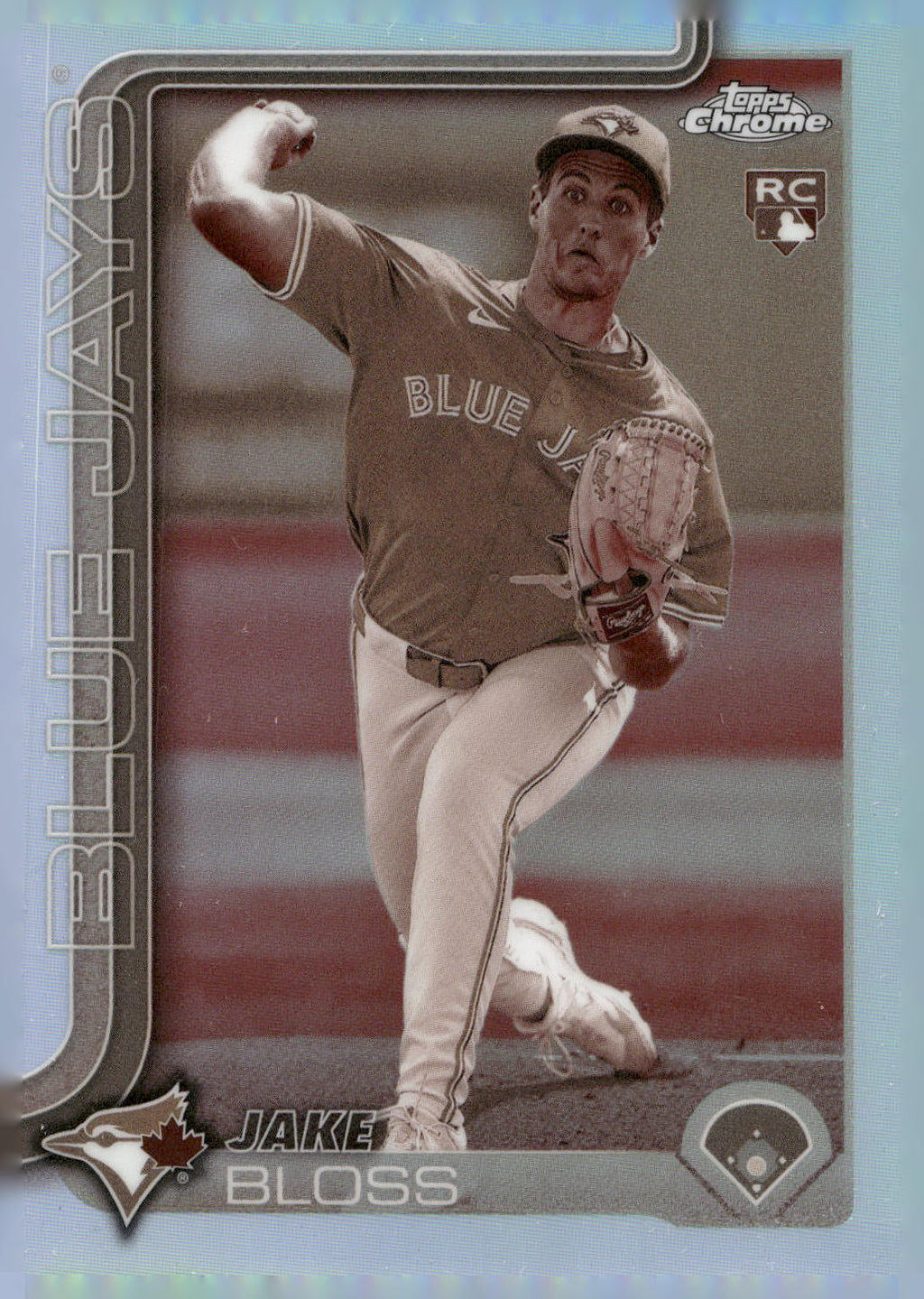 2025 Topps Chrome #188 Jake Bloss Sepia Refractor