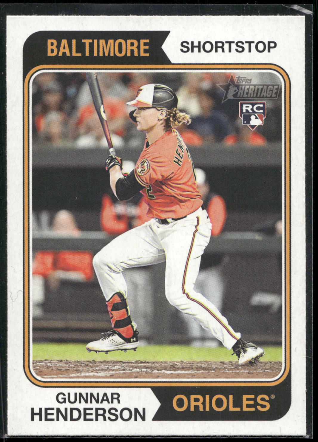 2023 Topps Heritage #64 Gunnar Henderson