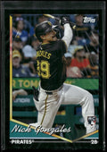 2024 Topps Archives #227 Nick Gonzales Black Foilboard