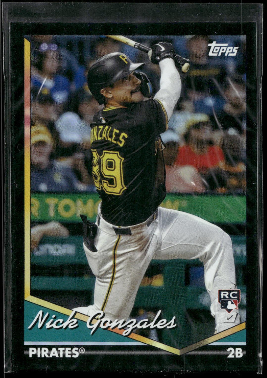2024 Topps Archives #227 Nick Gonzales Black Foilboard