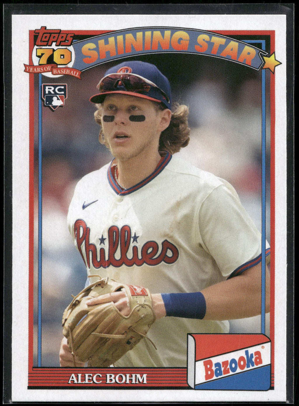 2021 Topps Archives #91BZ-3 Alec Bohm 1991 Topps Bazooka Shining Stars