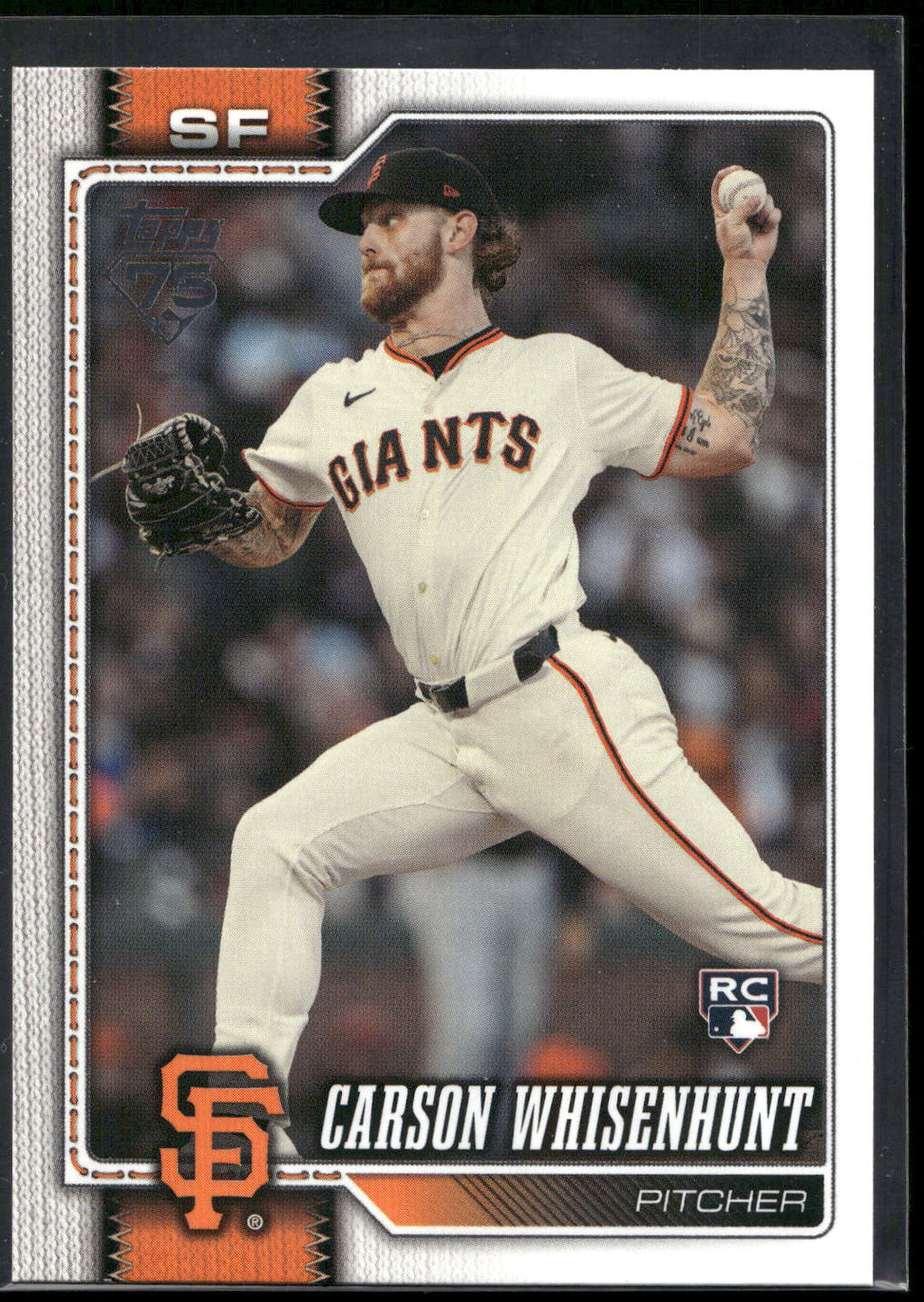 2026 Topps #184 Carson Whisenhunt