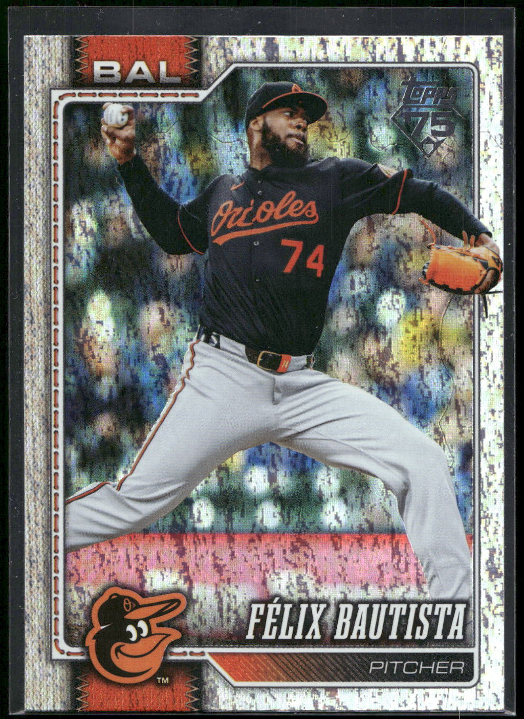 2026 Topps #128 Félix Bautista Sandglitter