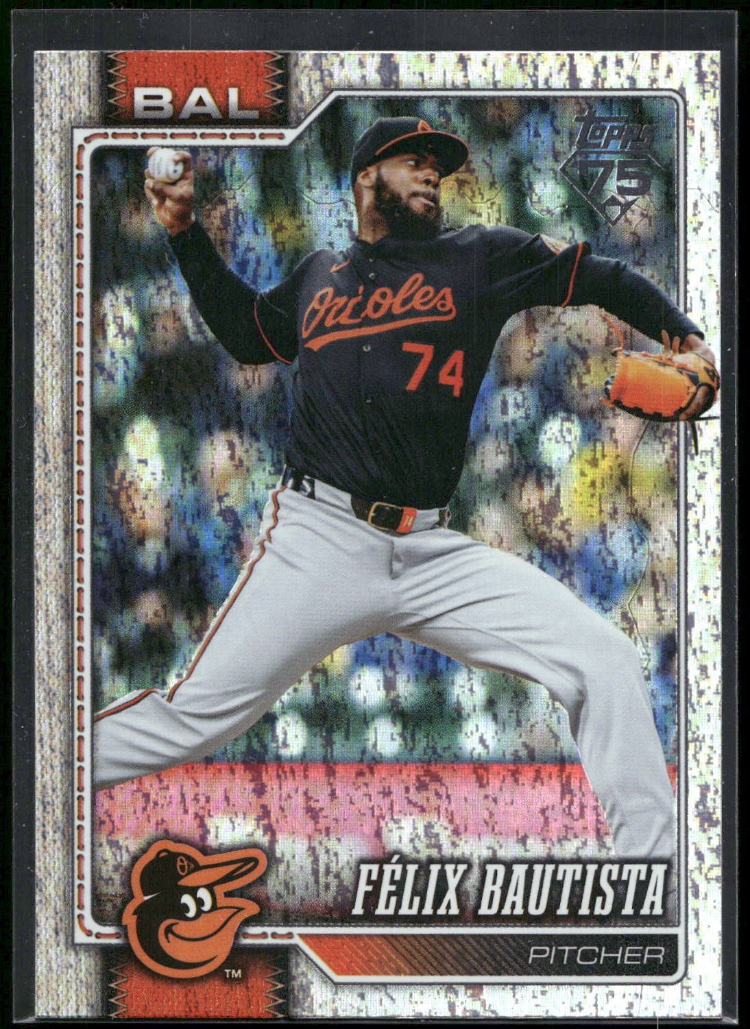 2026 Topps #128 Félix Bautista Sandglitter