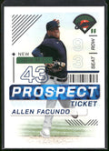2024 Panini Prospect Edition #2 Allen Facundo
