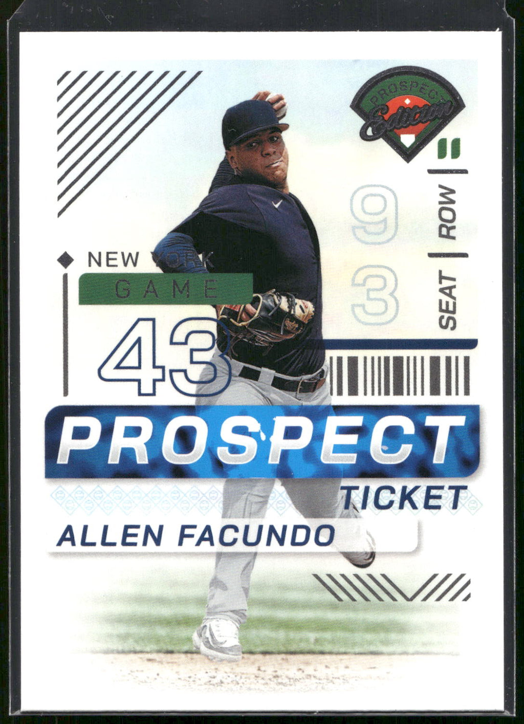 2024 Panini Prospect Edition #2 Allen Facundo