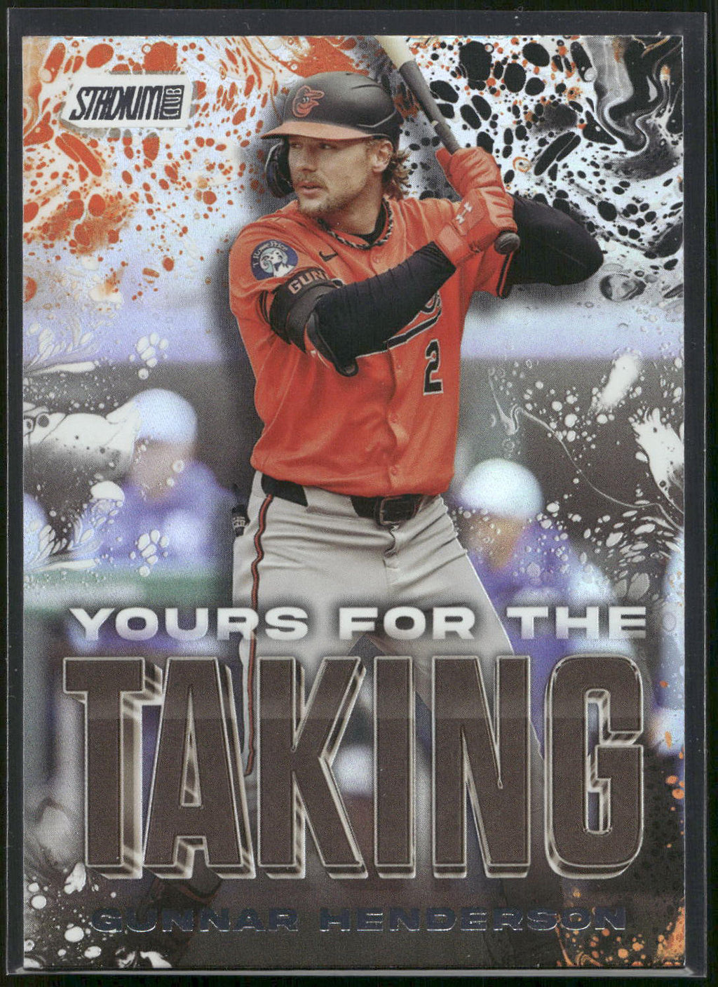 2025 Stadium Club #YK-17 Gunnar Henderson Yours for the Taking