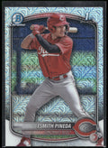 2025 Bowman #BCP-37 Esmith Pineda Chrome Prospects Mojo Refractor