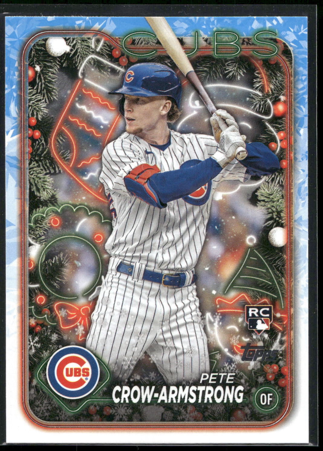 2024 Topps Holiday #H136 Pete Crow-Armstrong