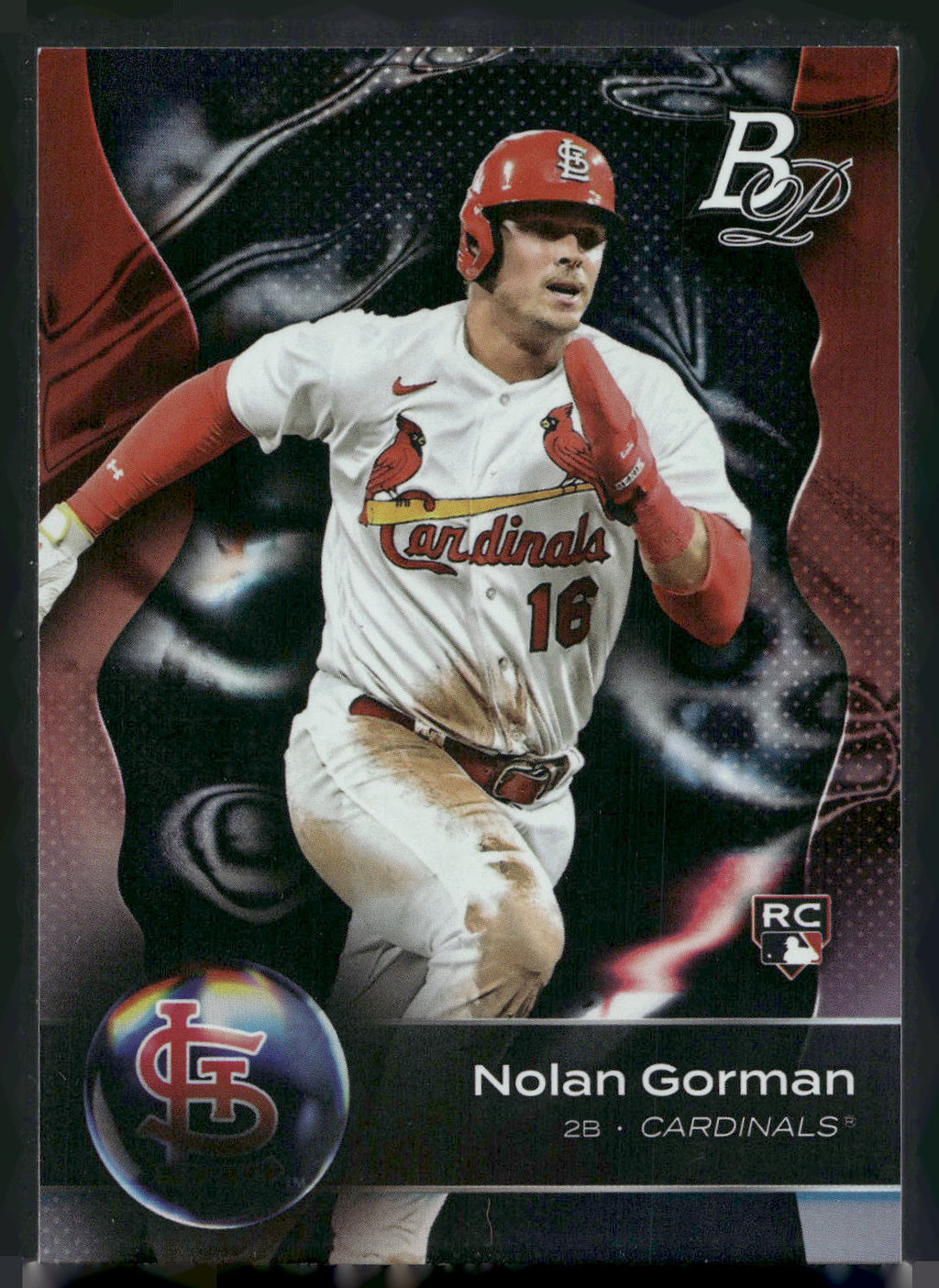 2023 Bowman Platinum #77 Nolan Gorman