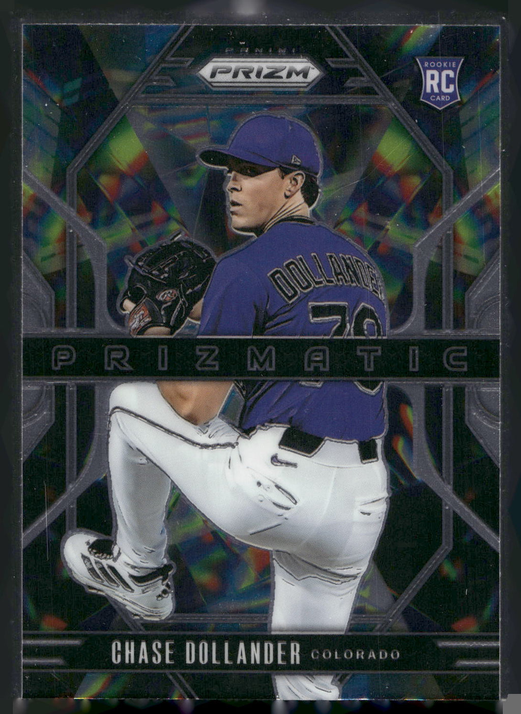 2025 Panini Prizm #2 Chase Dollander Prizmatic