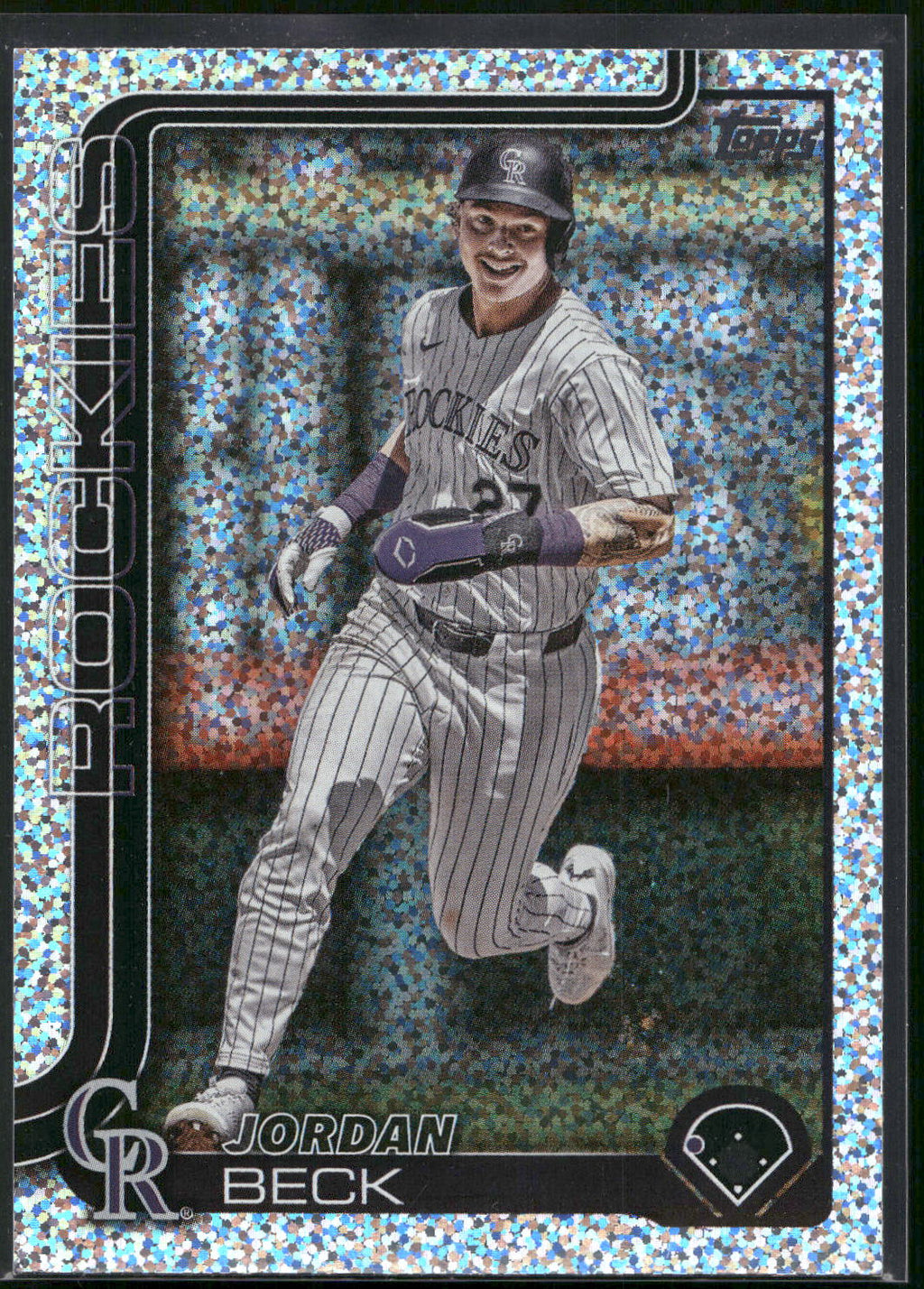 2025 Topps #139 Jordan Beck Confetti