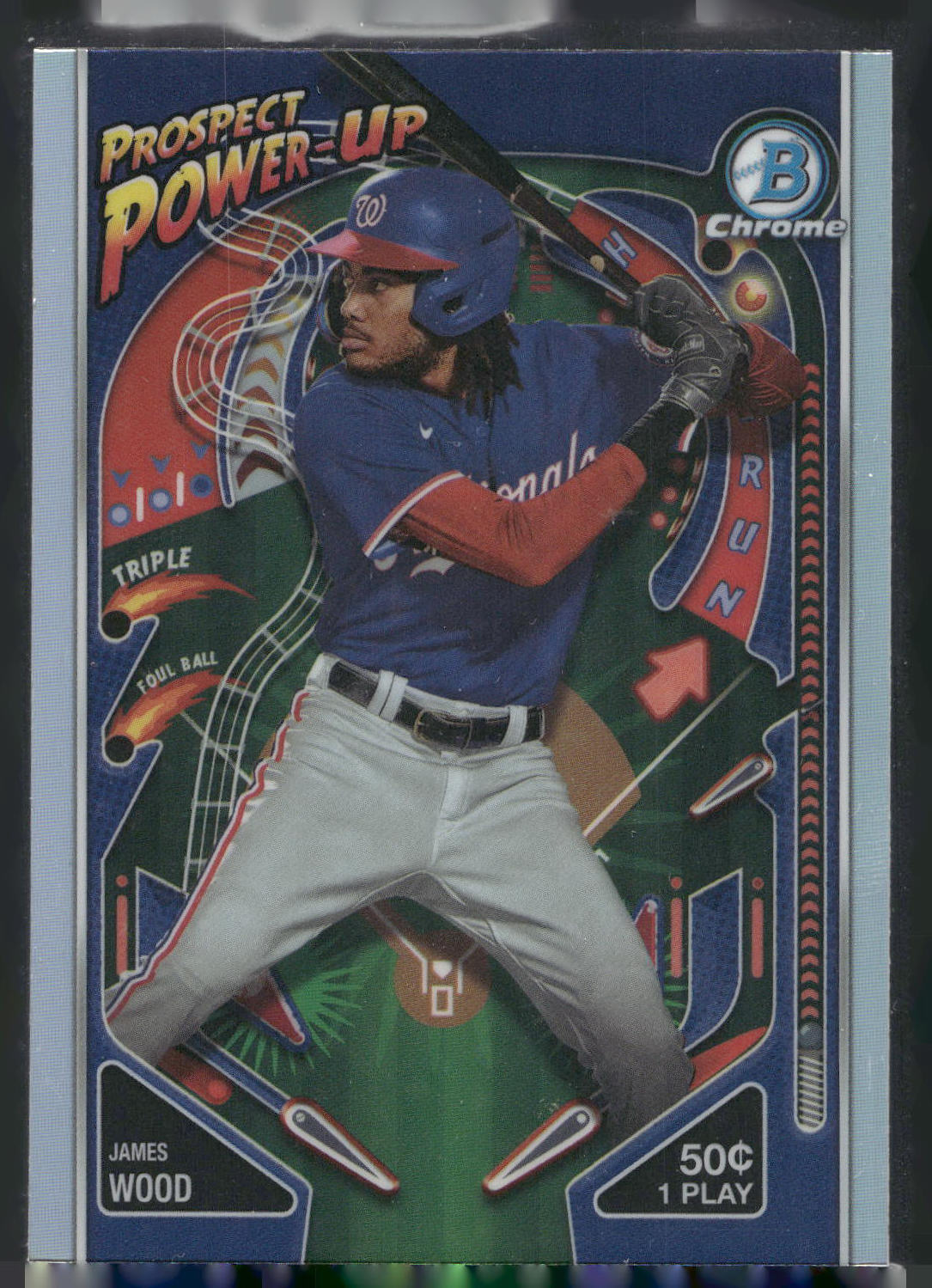 2024 Bowman #PP-14 James Wood Prospect Power-Up