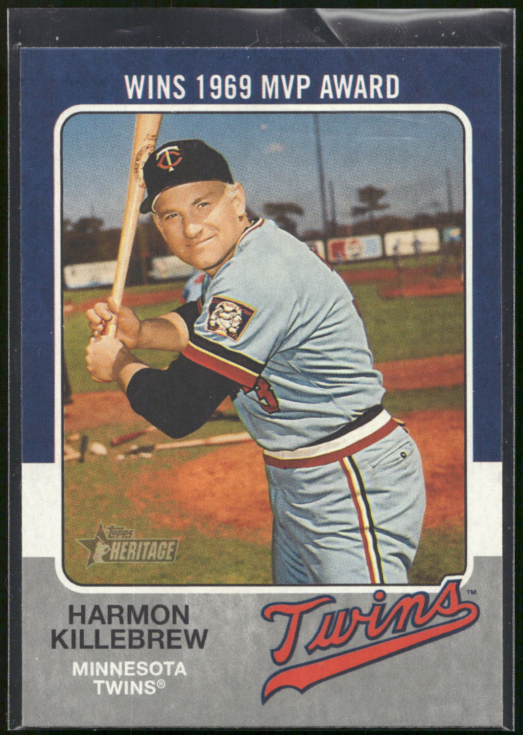 2024 Topps Heritage #75R-3 Harmon Killebrew 1975 Retirees