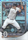 2025 Bowman #59 Jace Jung Chrome Mojo Refractor