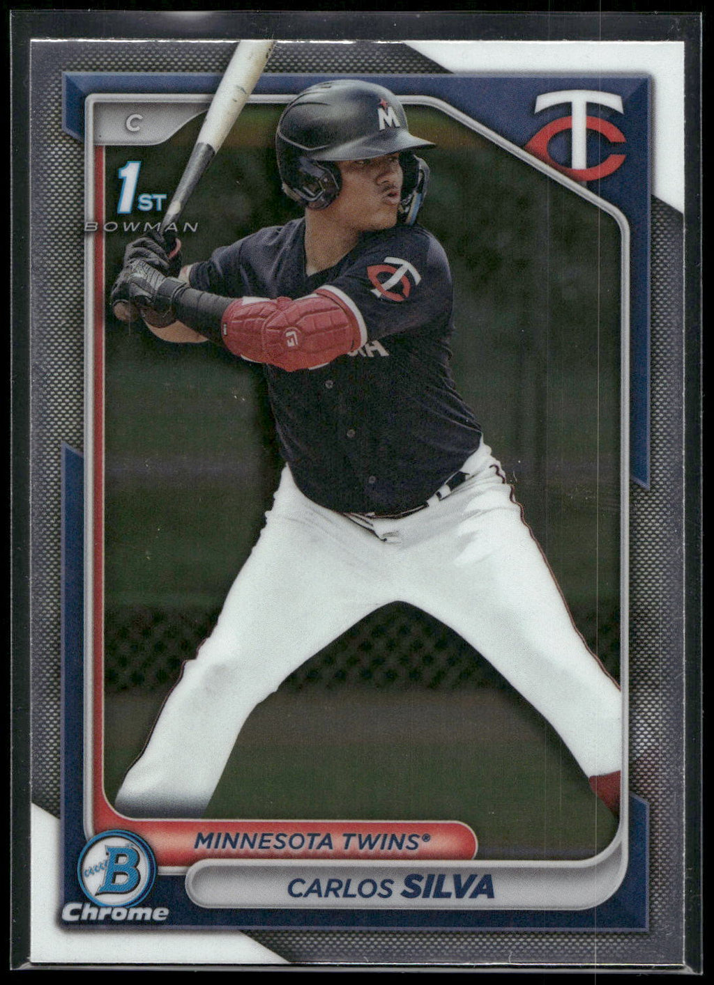 2024 Bowman #BCP-120 Carlos Silva Chrome Prospects