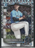 2025 Bowman Draft #BDC-26 Thomas White Chrome Laser Refractor