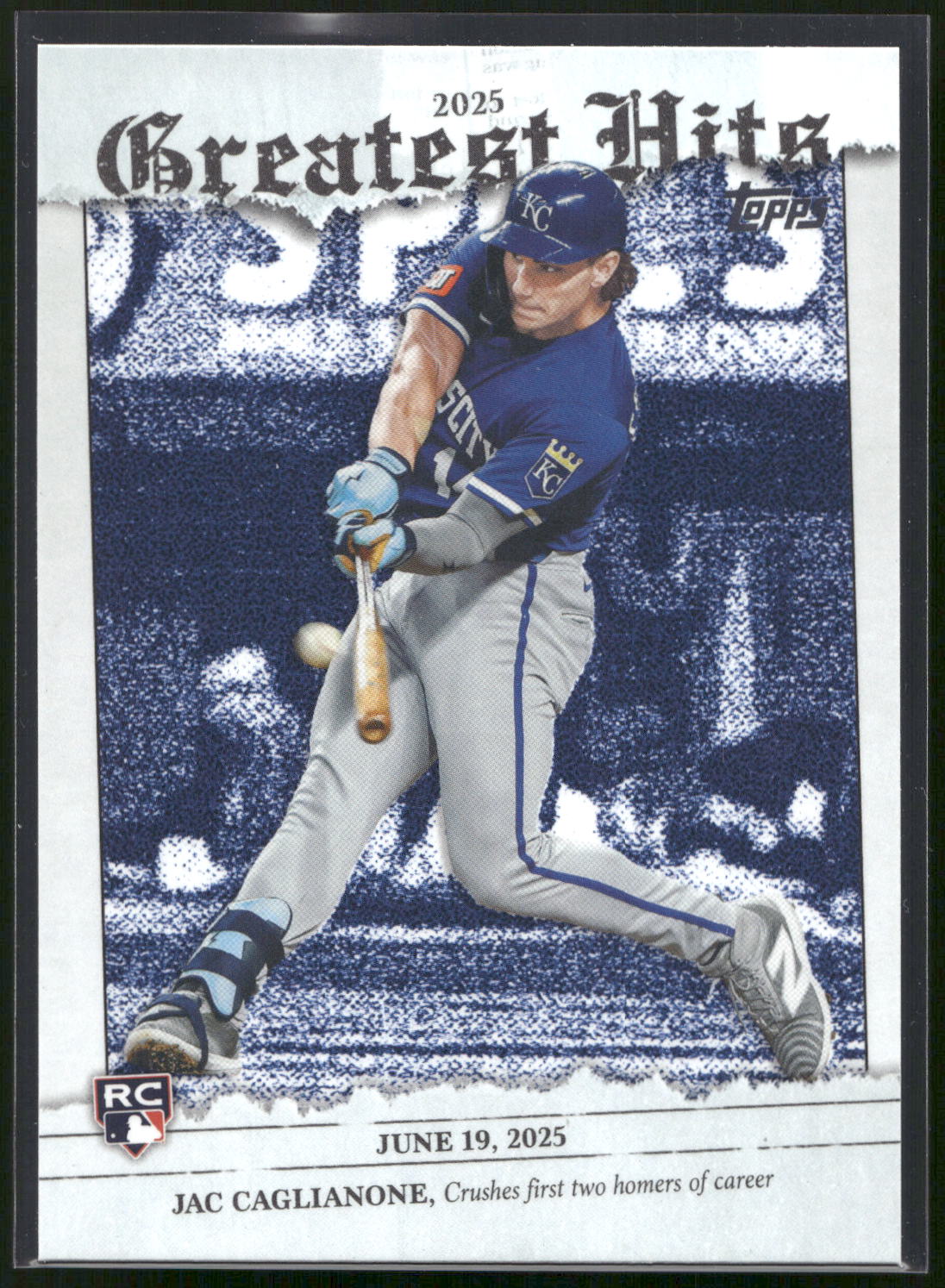 2026 Topps #GH-25 Jac Caglianone 2025 Greatest Hits