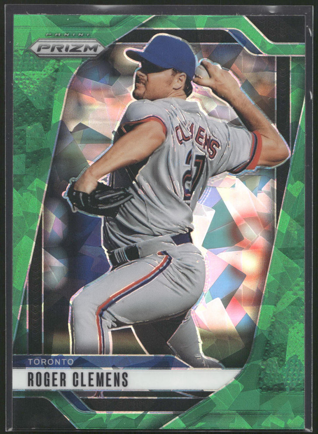 2025 Panini Prizm #145 Roger Clemens Green Ice Prizms