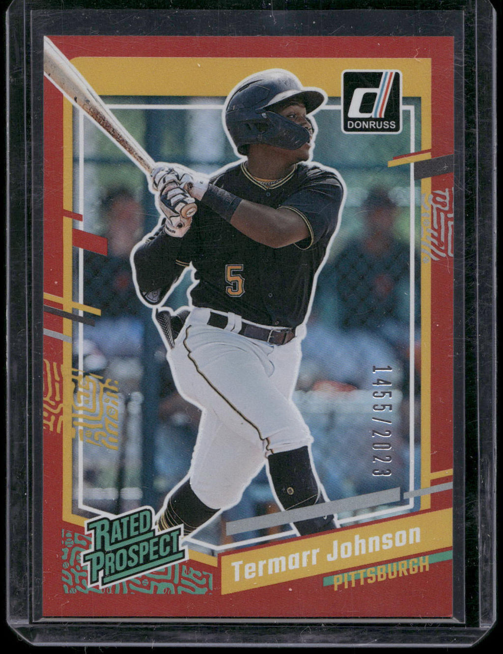 2023 Donruss #31 Termarr Johnson Holo Red #/2023