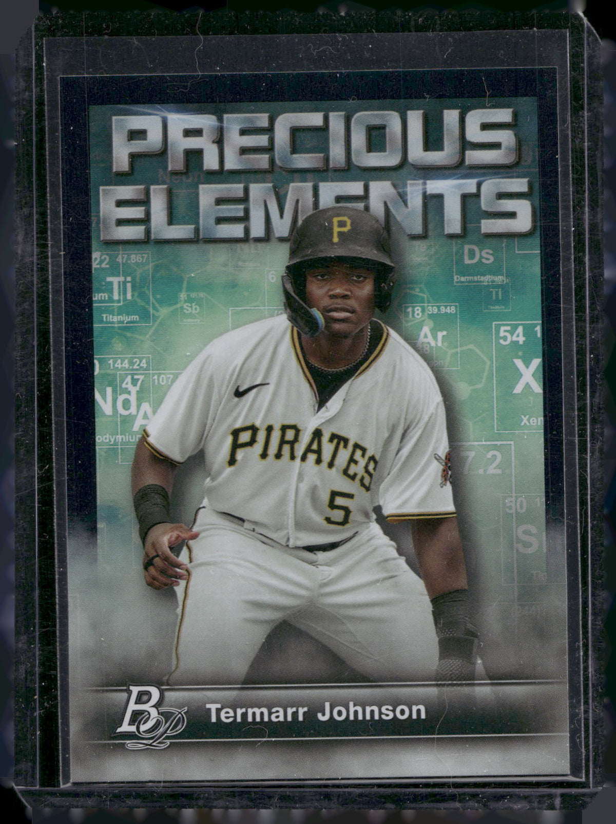 2023 Bowman Platinum #PE-1 Termarr Johnson Precious Elements