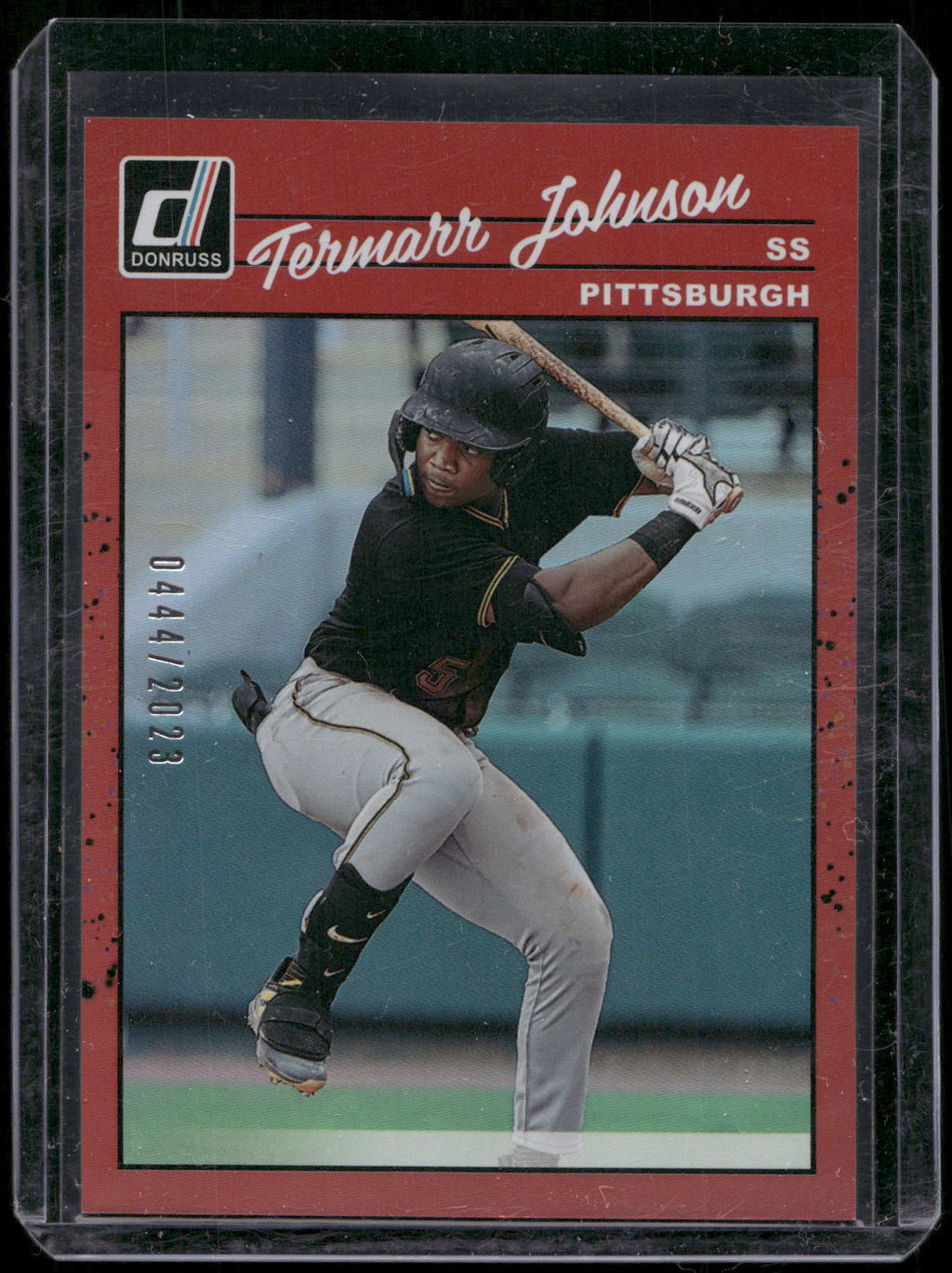 2023 Donruss #247b Termarr Johnson Holo Red #/2023