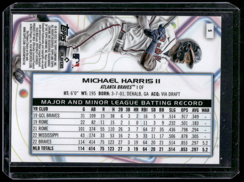 2023 Topps Chrome Cosmic #5 Michael Harris II