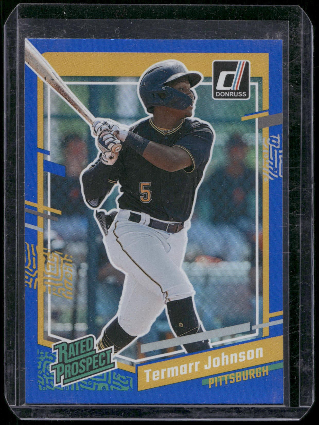 2023 Donruss #31 Termarr Johnson Holo Blue