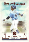 2024 Panini Boys of Summer #100 Tre' Morgan Red #/149