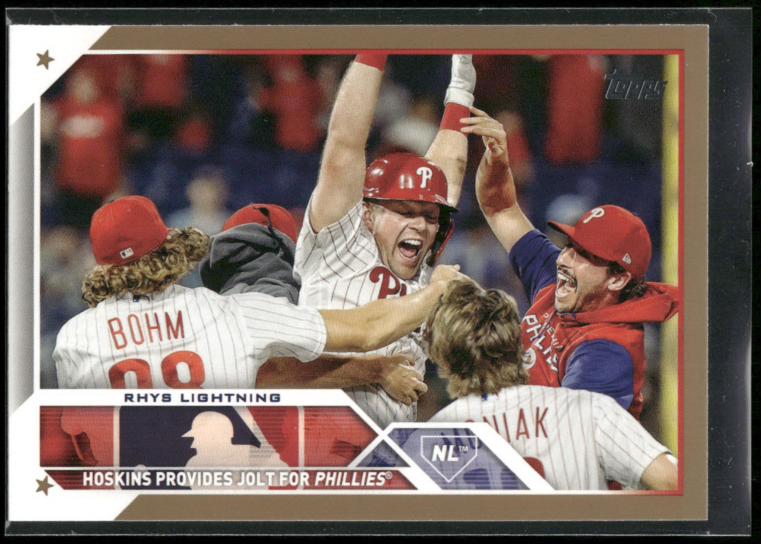 2023 Topps #248 Rhys Lightning Gold #/2023