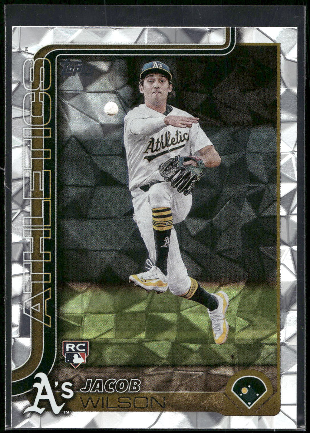 2025 Topps #314 Jacob Wilson Diamante Foil