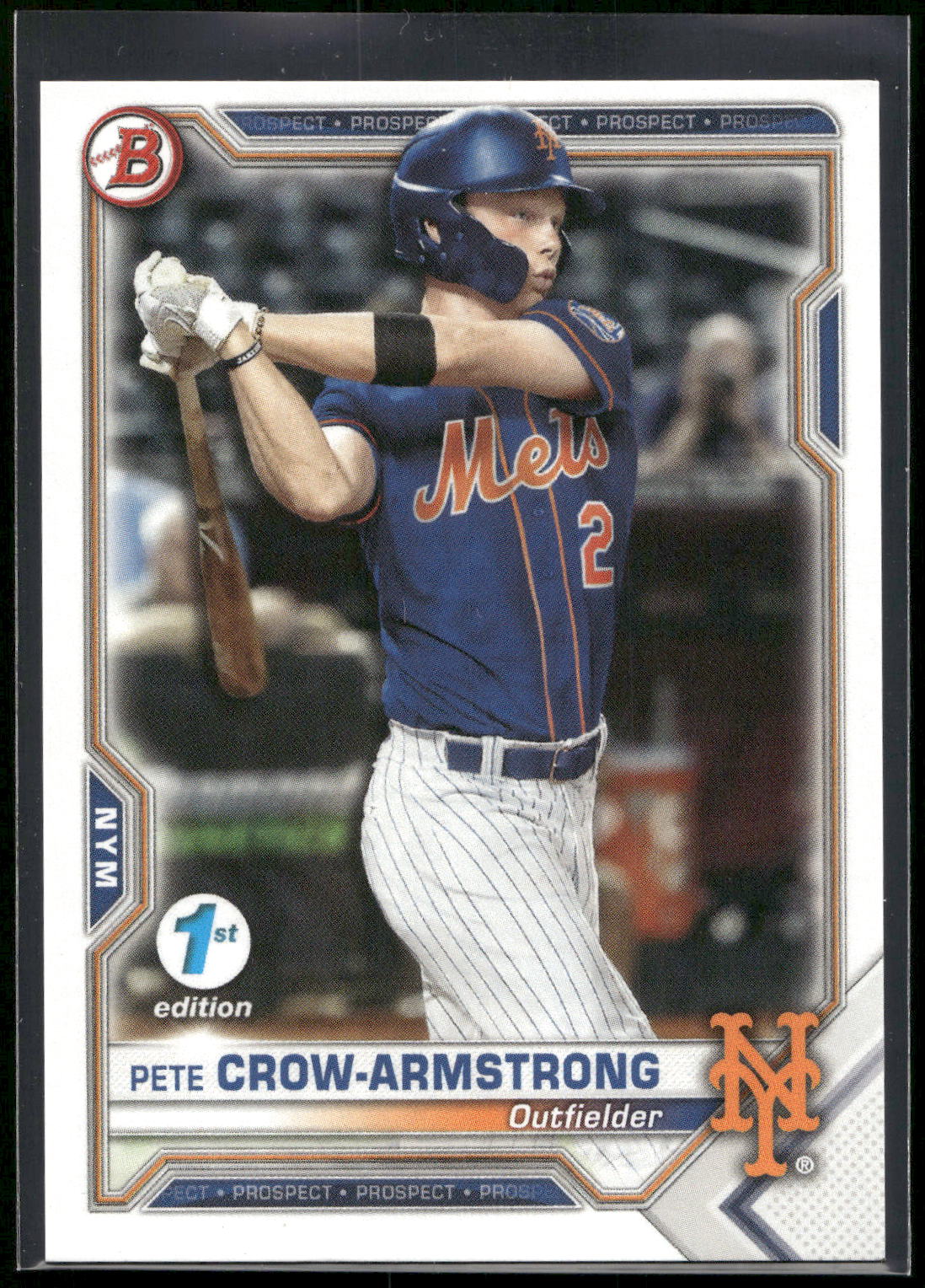 2021 Bowman 1st Edition #BFE-22 Pete Crow-Armstrong