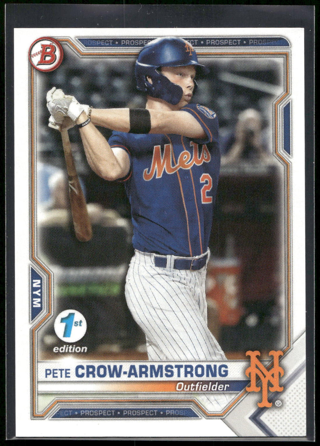 2021 Bowman 1st Edition #BFE-22 Pete Crow-Armstrong