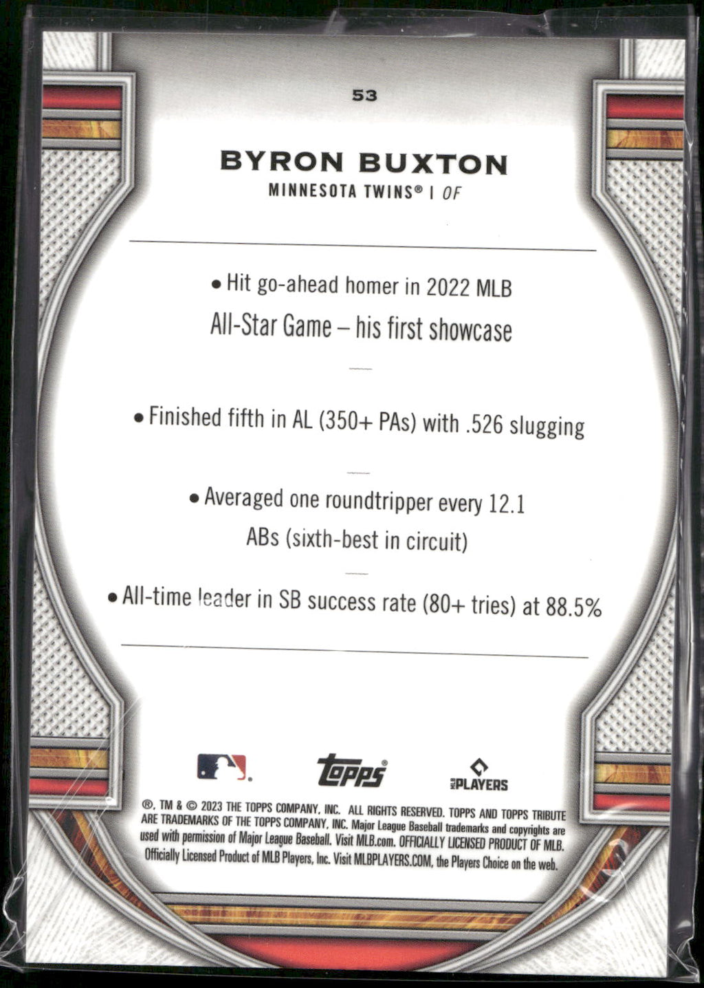 2023 Topps Tribute #53 Byron Buxton