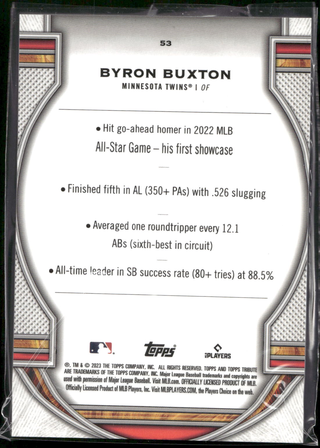 2023 Topps Tribute #53 Byron Buxton