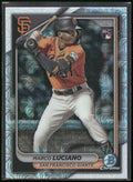 2024 Bowman Chrome #43 Marco Luciano Mojo Refractors