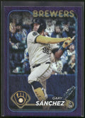 2024 Topps Update #US39 Gary Sánchez Purple Holofoil #/799