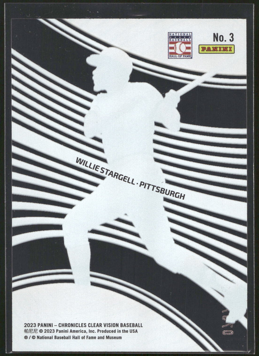 2023 Panini Chronicles #3 Willie Stargell /100